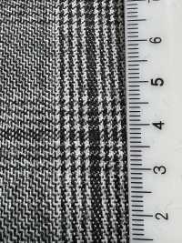 59545-92 25AW HERDREX [Siro-milled Wool] Siro-milled Wool Light Gray Glen Check[Textile] Kunishima Co., Ltd. Sub Photo