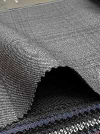 59554-41 25AW HERDREX [Brilliant Max] Brilliant Max Gray Windowpane[Textile] Kunishima Co., Ltd. Sub Photo