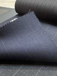 49573-22 25AW HERDREX [Brilliant Max] Brilliant Max Navy Wide Pitch Stripe[Textile] Kunishima Co., Ltd. Sub Photo