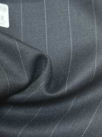 49573-22 25AW HERDREX [Brilliant Max] Brilliant Max Navy Wide Pitch Stripe[Textile] Kunishima Co., Ltd. Sub Photo