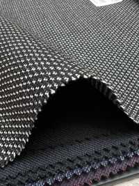 39521-99 25AW HERDREX [Brilliant Max] Brilliant Max Charcoal Heaven Gray Bird's-eye Pattern[Textile] Kunishima Co., Ltd. Sub Photo