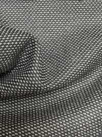 39521-99 25AW HERDREX [Brilliant Max] Brilliant Max Charcoal Heaven Gray Bird's-eye Pattern[Textile] Kunishima Co., Ltd. Sub Photo
