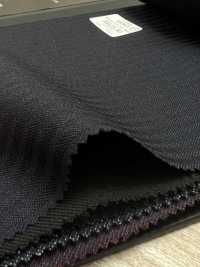 39525-30 25AW HERDREX [80 SUPER 100'S NINE MONTH] Navy Shadow Stripe[Textile] Kunishima Co., Ltd. Sub Photo