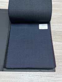 01163-42 25AW HERDREX [Silk & Wool] Silk And Wool Navy No Pattern[Textile] Kunishima Co., Ltd. Sub Photo