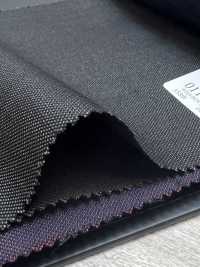 01163-43 25AW HERDREX [Silk & Wool] Silk And Wool Charcoal Heaven Gray No Pattern[Textile] Kunishima Co., Ltd. Sub Photo