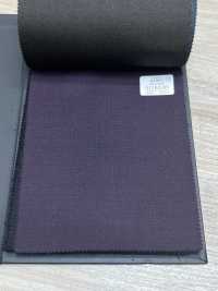 01163-85 25AW HERDREX [Silk & Wool] Silk And Wool Purple No Pattern[Textile] Kunishima Co., Ltd. Sub Photo