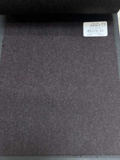 49576-91 26AW HERDREX [Grace Flannel] Grace Flannel Light Brown Solid