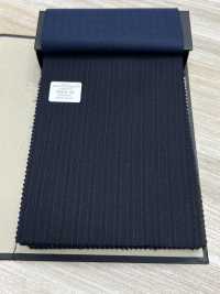 59431-26 25AW BEST SELECTION [N-STRETCH] N-STRETCH Navy X Purple Shadow Stripe[Textile] Kunishima Co., Ltd. Sub Photo