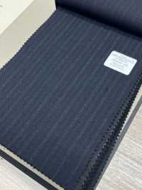 59432-38 25AW BEST SELECTION [N-STRETCH] N-STRETCH Charcoal Heaven Gray Shadow Stripe[Textile] Kunishima Co., Ltd. Sub Photo