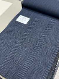 59433-36 25AW BEST SELECTION [N-STRETCH] N-Stretch Navy Glen Check[Textile] Kunishima Co., Ltd. Sub Photo