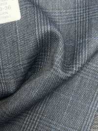 59433-36 25AW BEST SELECTION [N-STRETCH] N-Stretch Navy Glen Check[Textile] Kunishima Co., Ltd. Sub Photo