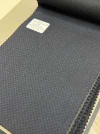 59435-25 25AW BEST SELECTION [Lustre] Luster Navy Check Woven Pattern[Textile] Kunishima Co., Ltd. Sub Photo