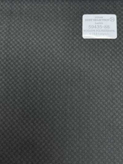 59435-88 26AW BEST SELECTION [Lustre] Lustre Gray Check Woven Pattern