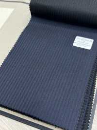 59436-23 25AW BEST SELECTION [Lustre] Luster Navy Shadow Stripe[Textile] Kunishima Co., Ltd. Sub Photo