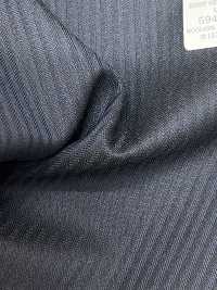 59436-23 25AW BEST SELECTION [Lustre] Luster Navy Shadow Stripe[Textile] Kunishima Co., Ltd. Sub Photo