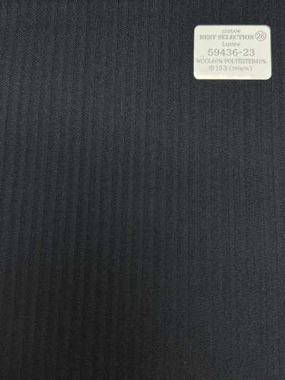 59436-23 26AW BEST SELECTION [Lustre] Lustre Navy Blue Shadow Stripe