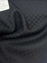 49457-20 25AW BEST SELECTION [Lustre] Luster Dark Navy Checkered Shadow[Textile] Kunishima Co., Ltd. Sub Photo