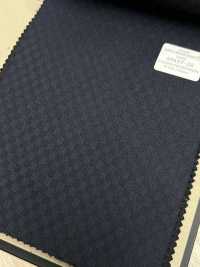 49457-38 25AW BEST SELECTION [Lustre] Luster Navy Checkered Shadow[Textile] Kunishima Co., Ltd. Sub Photo