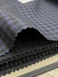 59438-20 25AW HERDREX [80 SUPER 100'S NINE MONTH] Navy Check[Textile] Kunishima Co., Ltd. Sub Photo