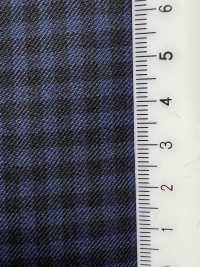 59438-20 25AW HERDREX [80 SUPER 100'S NINE MONTH] Navy Check[Textile] Kunishima Co., Ltd. Sub Photo