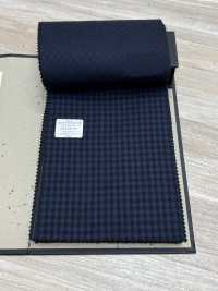 59438-20 25AW HERDREX [80 SUPER 100'S NINE MONTH] Navy Check[Textile] Kunishima Co., Ltd. Sub Photo