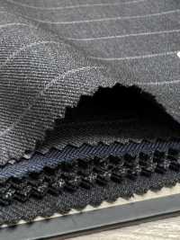 09402-59 25AW BEST SELECTION [davaumi] Davaumi Charcoal Heaven Gray Chalk Stripe[Textile] Kunishima Co., Ltd. Sub Photo