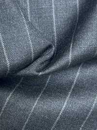 09402-59 25AW BEST SELECTION [davaumi] Davaumi Charcoal Heaven Gray Chalk Stripe[Textile] Kunishima Co., Ltd. Sub Photo