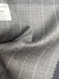 09402-40 25AW BEST SELECTION [davaumi] Davaumi Light Gray Chalk Stripe[Textile] Kunishima Co., Ltd. Sub Photo
