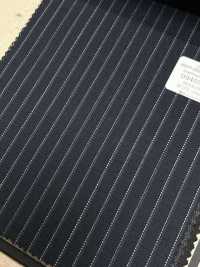 09405-26 25AW BEST SELECTION [traditional Fabric] Traditional Fabric, Water-repellent Stretch, Navy Stripes[Textile] Kunishima Co., Ltd. Sub Photo