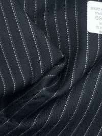 09405-26 25AW BEST SELECTION [traditional Fabric] Traditional Fabric, Water-repellent Stretch, Navy Stripes[Textile] Kunishima Co., Ltd. Sub Photo
