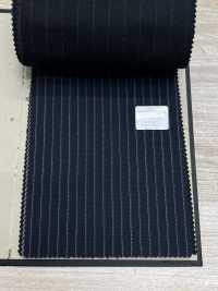 09405-26 25AW BEST SELECTION [traditional Fabric] Traditional Fabric, Water-repellent Stretch, Navy Stripes[Textile] Kunishima Co., Ltd. Sub Photo