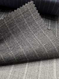 09406-40 25AW BEST SELECTION [traditional Fabric] Traditional Fabric, Water-repellent Stretch, Gray Stripe[Textile] Kunishima Co., Ltd. Sub Photo