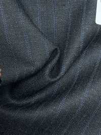 97432-53 25AW BEST SELECTION [traditional Fabric] Traditional Fabric Charcoal Heaven Gray Stripe[Textile] Kunishima Co., Ltd. Sub Photo