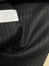 39467-42 25AW BEST SELECTION 【FANCY WORSTED】 Fancy Worsted Charcoal Heaven Gray Stripe[Textile] Kunishima Co., Ltd. Sub Photo