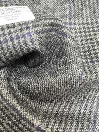 55CN5502 CANONICO SAXONY Gray Big Glen Check[Textile] CANONICO Sub Photo