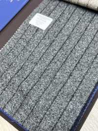 55CN5505 CANONICO SAXONY Gray Stripe[Textile] CANONICO Sub Photo