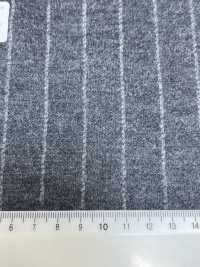 55CN5507 CANONICO JERSEY WORSTED FLANNEL GRAY CHALK STRIPE[Textile] CANONICO Sub Photo