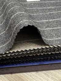 55CN5512 CANONICO FLANNEL 120'S Gray Stripe[Textile] CANONICO Sub Photo