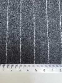 55CN5512 CANONICO FLANNEL 120'S Gray Stripe[Textile] CANONICO Sub Photo