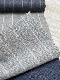 55CN5513 CANONICO FLANNEL 120'S Beige Stripe[Textile] CANONICO Sub Photo