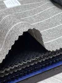 55CN5513 CANONICO FLANNEL 120'S Beige Stripe[Textile] CANONICO Sub Photo