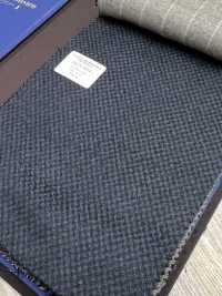 55CN5514 CANONICO FLANNEL 120'S Navy Bird's-eye Pattern[Textile] CANONICO Sub Photo