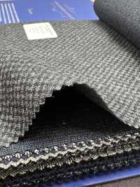 55CN5515 CANONICO FLANNEL 120'S Gray Bird's-eye Pattern[Textile] CANONICO Sub Photo