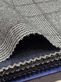 55CN5517 CANONICO MILLED TROPICAL Gray Glen Check[Textile] CANONICO Sub Photo