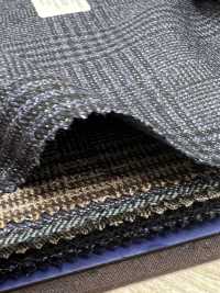 55CN5520 CANONICO 21μ MOULINE' SAXONY Navy Glen Check[Textile] CANONICO Sub Photo