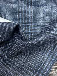 55CN5520 CANONICO 21μ MOULINE' SAXONY Navy Glen Check[Textile] CANONICO Sub Photo