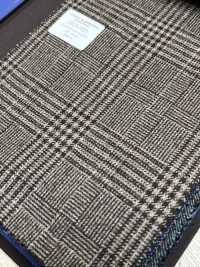 55CN5521 CANONICO 21μ MOULINE' SAXONY Brown Glen Check[Textile] CANONICO Sub Photo