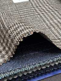 55CN5521 CANONICO 21μ MOULINE' SAXONY Brown Glen Check[Textile] CANONICO Sub Photo
