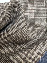 55CN5521 CANONICO 21μ MOULINE' SAXONY Brown Glen Check[Textile] CANONICO Sub Photo