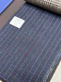 55CN5522 CANONICO 21μ MOULINE' SAXONY Navy Alternate Stripe[Textile] CANONICO Sub Photo